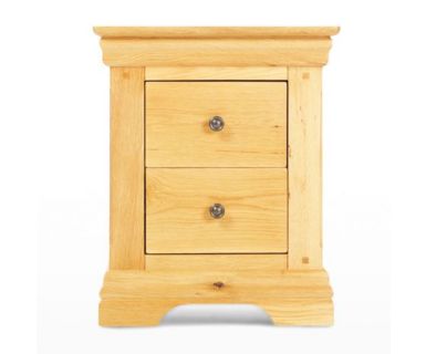TỦ ĐẦU GIƯỜNG HAI NGĂN GỖ SỒI TN182