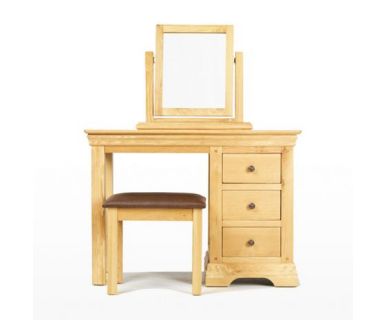 BÀN TRANG ĐIỂM GỖ SỒI TN304