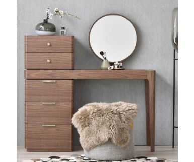 BÀN TRANG ĐIỂM GỖ TỰ NHIÊN HIỆN ĐẠI PHONG CÁCH BẮC ÂU TN129