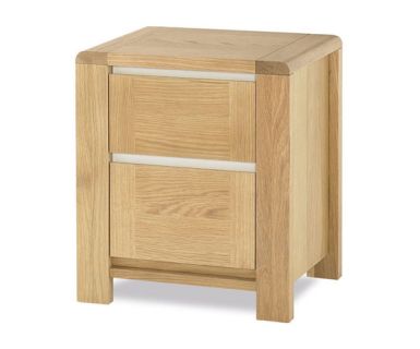 TỦ ĐẦU GIƯỜNG HAI NGĂN GỖ SỒI TN172