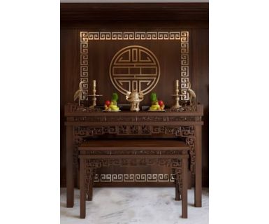 BÀN THỜ HIỆN ĐẠI GỖ GỤ TN66