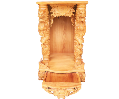 BÀN THỜ THẦN TÀI GỖ GÕ ĐỎ TN368