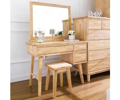 BÀN TRANG ĐIỂM GỖ CAO SU TN302
