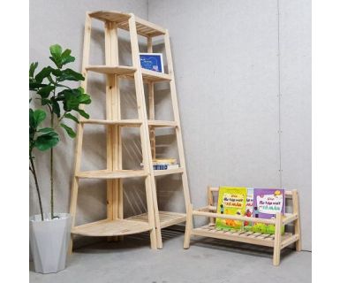 KỆ GÓC 5 TẦNG GỖ THÔNG TN267