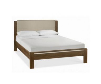 GIƯỜNG NGỦ MẶT NỆM GỖ ÓC CHÓ TN239