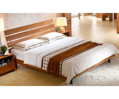 GIƯỜNG NGỦ GỖ THÔNG TỰ NHIÊN TN160