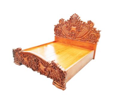 GIƯỜNG NGỦ CỔ ĐIỂN CHẠM NỔI NGUYÊN KHỐI TN7