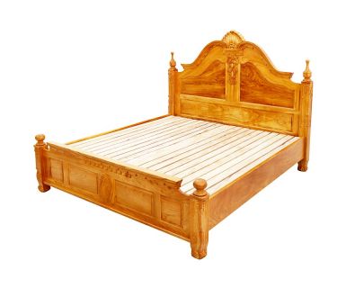 GIƯỜNG NGỦ GỖ GÕ ĐỎ CAO CẤP TN8