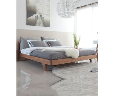 GIƯỜNG NGỦ GỖ SỒI TỰ NHIÊN TN106