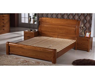 GIƯỜNG NGỦ GỖ TỰ NHIÊN CỔ ĐIỂN TN112