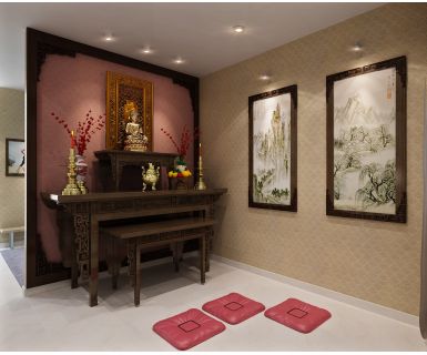 PHÒNG THỜ THIẾT KẾ TN156