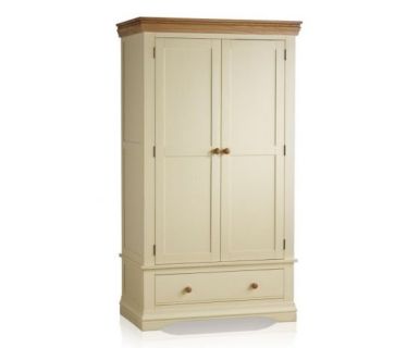 TỦ QUẦN ÁO HAI CÁNH GỖ SỒI TN230