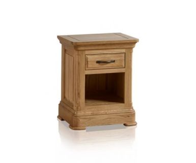 TỦ ĐẦU GIƯỜNG MỘT NGĂN KÉO GỖ SỒI TN320