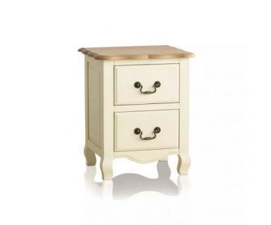 TỦ ĐẦU GIƯỜNG HAI NGĂN KÉO GỖ SỒI TN321
