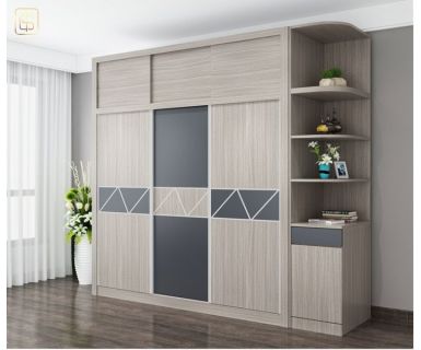 Tủ quần áo 3 cánh đơn giản TA4