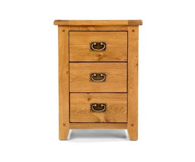 TỦ ĐẦU GIƯỜNG BA NGĂN GỖ SỒI TN310