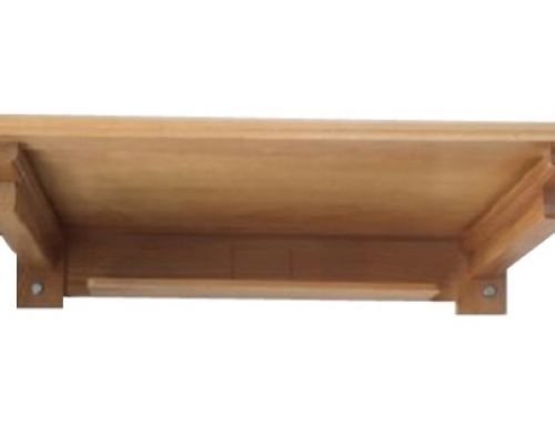 Bàn thờ thổ công 2 tầng treo tường 48x89cm BTr18